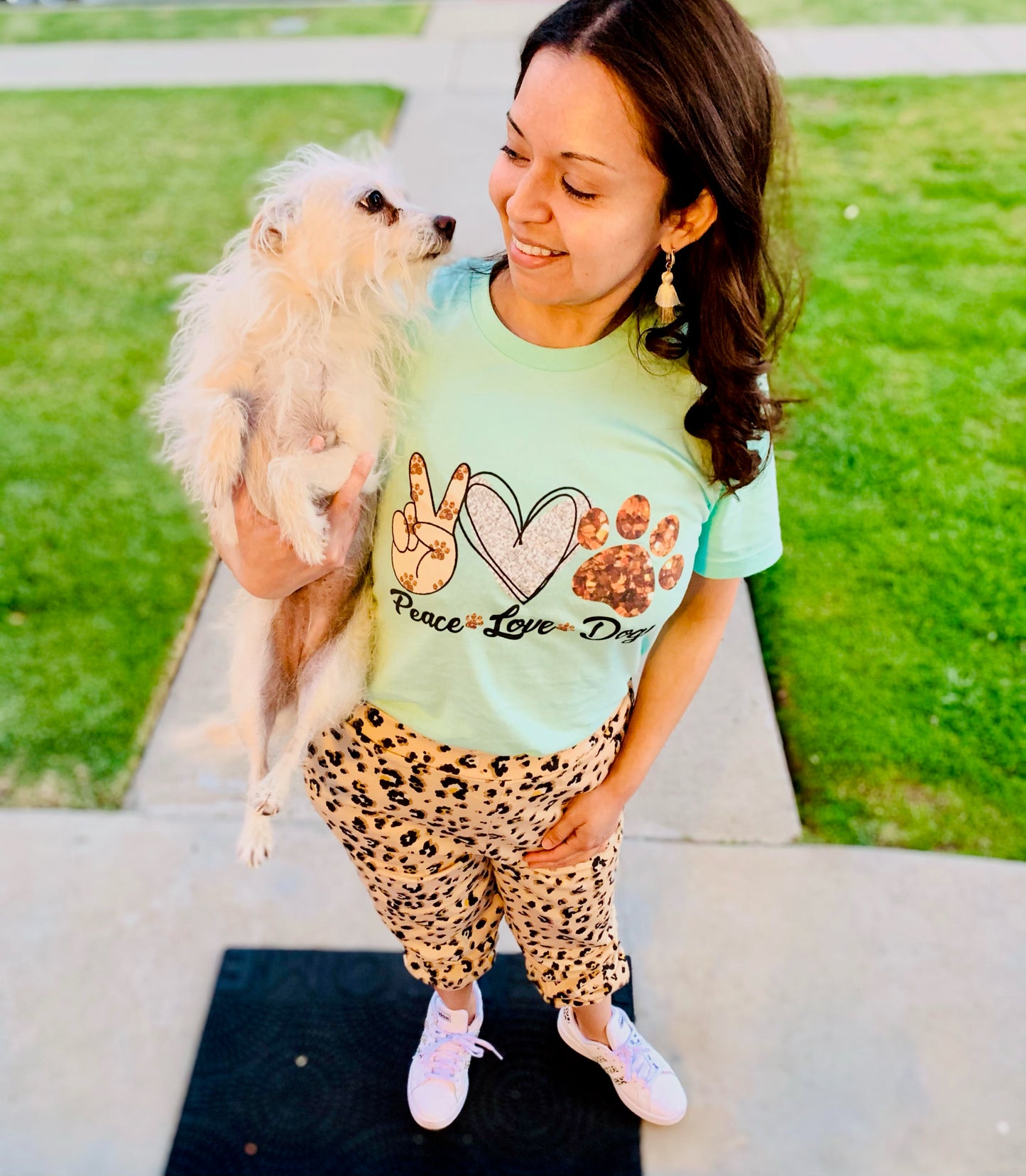 Peace Love and Dogs T-Shirt