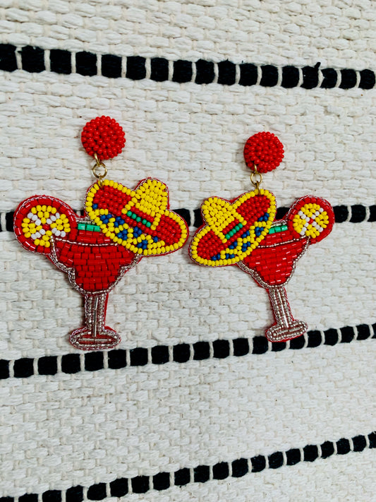 Margarita Sombrero Earrings