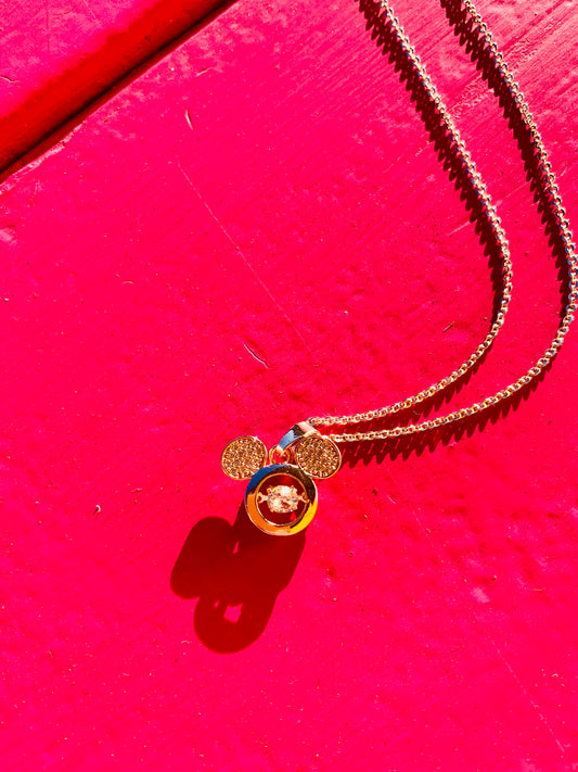 Mickey Love Necklace