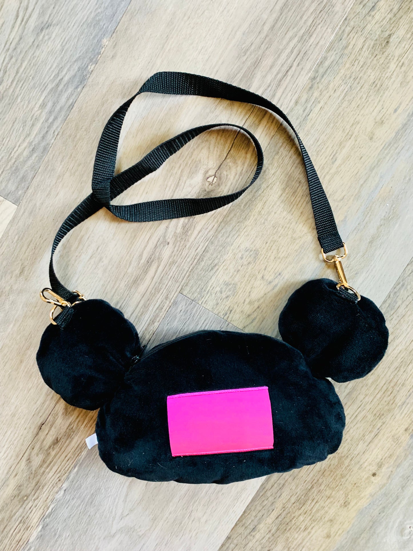 Oh Boy! Mickey Plush Crossbody Bag