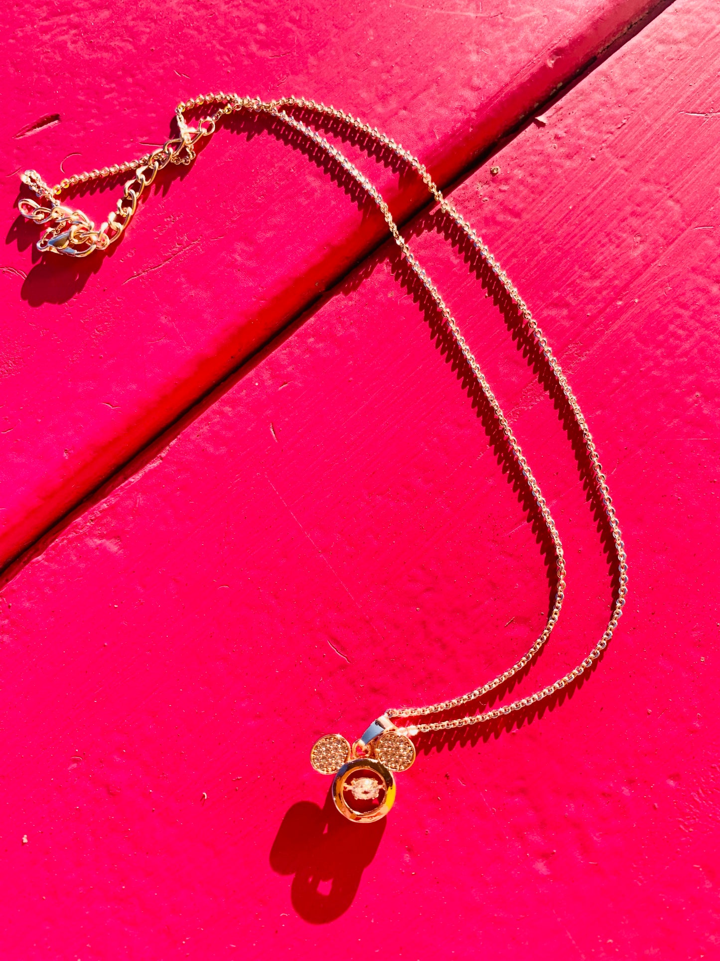 Mickey Love Necklace